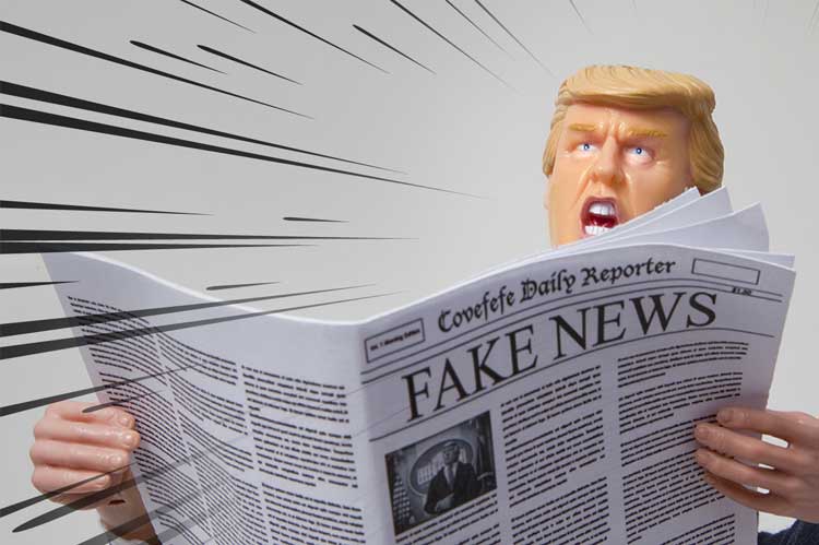 president trump fake news