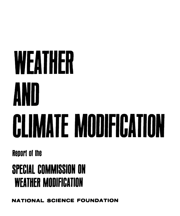 weather climate modification