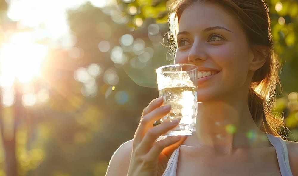 drinking living healing water drinking living healing water